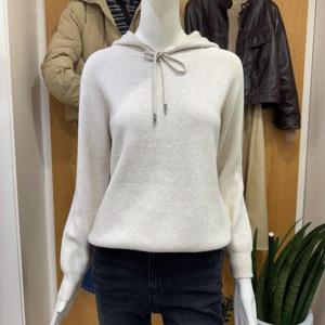 클리지 DP01 슬림 후드 니트 CP8WKT44