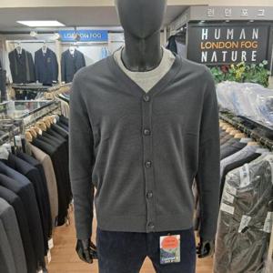 런던포그(계양) HL01 그레이색 가디건 LNFNA453