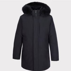 [인디안]웰메이드롯데창원/프리미엄급 풍성한 여우털 롱다운후드사파리MIUKA4W9561