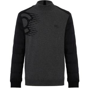 [와이드앵글]남성 TO 패딩 슬리브 모크넥 방풍 스웨터 Black(WMW25K32Z1)