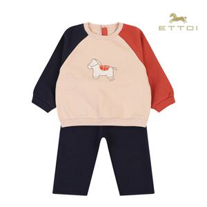 [에뜨와]로건포인트상하 07S723012/돌선물,조카선물,어린이집등원룩,유아상하세트