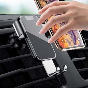 차량용 송풍구 거치대 중력식 휴대폰 차량용 송풍구 스마트폰 차량용품 폰홀더 거치대