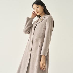 [지센] (2컬러) 캐시미어 로맨틱 핸드메이드 코트 LFLCNA07