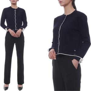 [톰브라운] 25FW 여성 울 크레이프 가디건 (FKC664A Y1045 415 25F)