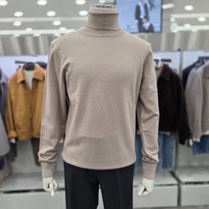 [앤드지]기본 핏 터틀넥 플레인 니트 JBSF4EU1004 BE