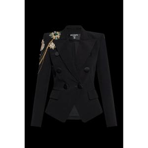 25FW Balmain 블레이저 with shimmering appliques FF1SI056PD19EAH