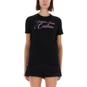 베르사체 반팔 티셔츠 79HAHT05 CJ03T899 BLACK