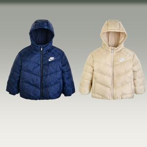 [나이키키즈PG]  빅키즈 패딩점퍼 덕다운 A254DM310P(140-170) 모노그램숏다운자켓
