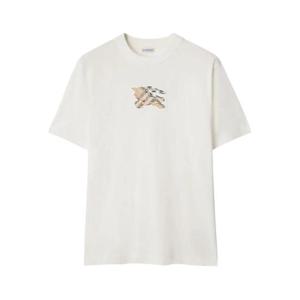 버버리 반팔 티셔츠 8116170 B7078 CHALK