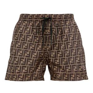 펜디 올 오버 로고 버뮤다 쇼츠 FXB077 A79F F13IZ