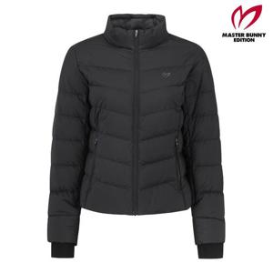 마스터바니  (421D4JP513) 여성 로고 버튼 구스 다운 점퍼