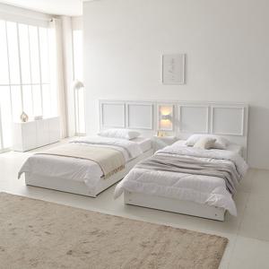 보루네오 하임힐 호텔식 수납침대 SS LED협탁1개 (독립스프링) DB4019