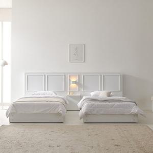 보루네오 하임힐 호텔식 수납침대 SS LED협탁1개 (본넬매트) DB4018