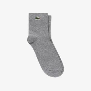 [라코스테 공식] 남성 베이직 솔리드 피케 중목 양말 RA019E-55N CCA