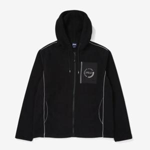 휠라 포켓 플리스자켓 FS2PLF4201M_BLK