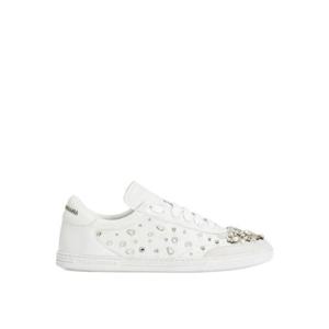 25 FW 돌체앤가바나 크리스털 장식 레더 스니커즈 CK2379AX251 TP445016586