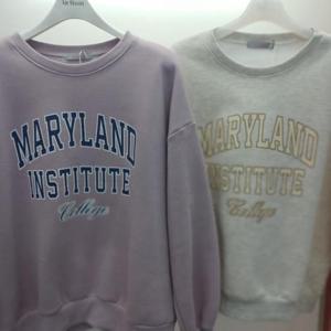 Latium HC06 국내생산 따뜻한 기모 메릴랜드 맨투맨 라운드 티 T2543ts01