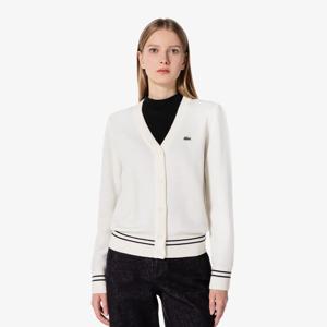 [라코스테공식] 여성 베이직 버튼 Y 가디건 AF929E-54N 70V