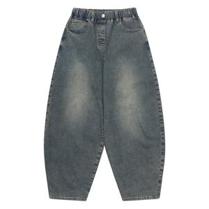 [에꼴리에] 여자 겨울신상 커브 벌룬와이드진(25D1262)