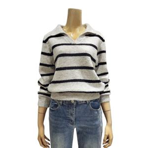 [반에이크]카라 단가라 니트 VB5ZKTM315Z