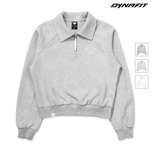 [다이나핏] (택가 109,000원) 헤더그레이 여성 RILLY (릴리) 반집업 YWU23244C4