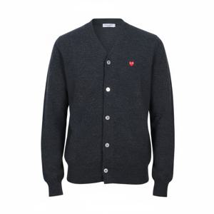 꼼데가르송 레드 와펜 울 가디건 P1N080   AZ N080 051 2