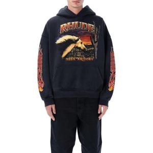 루드 후드 티셔츠 RHFW25HO04012 3169 VINTAGE BLACK