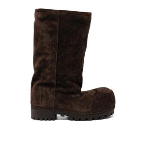 25 FW 발렌시아가 알래스카 퍼 하이 부츠 802205WBFC12912 TP446043652