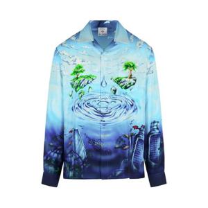 25 FW 카사블랑카 로스트 아틀란티스 실크 셔츠 MSP26SH00601 TP446063114