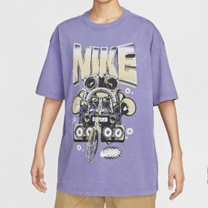 나이키반팔티 GQT HF9692-527 스포츠웨어 여성 오버사이즈 반팔 티셔츠