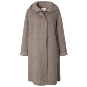 [조순희]체크블럭 핸드메이드 안감패딩 코트 BFMWC406