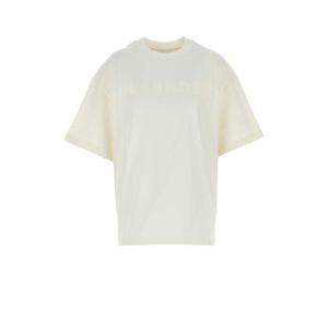 JIL SANDER 화이트 코튼 티셔츠 J03GC0137J20243 102