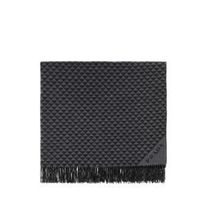 PRADA Embroidered wool blend Symbole Double blanket OX10132GAP F0N11