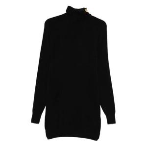 발망 미디 원피스 FF0R9382KI870PA BLACK