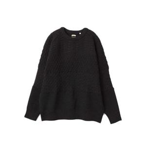 나나미카 스웨터 S25FJ014K BLACK DOM