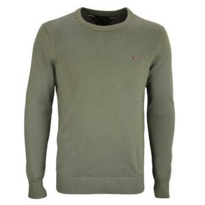 타미힐피거 스웨터 MW39999PLI BATTLE GREEN DOM