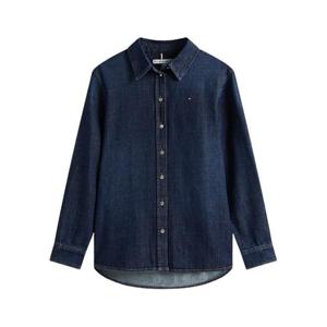 타미힐피거 셔츠 WW0WW47453 1BK Denim