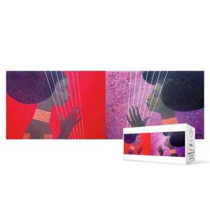 126피스 직소퍼즐 - 하프켜는 아라다의 여인들2(미니)