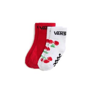 반스 키즈 레드 CHECKBOARD WITH LOGO 양말 VN000Q97K_IZQ1
