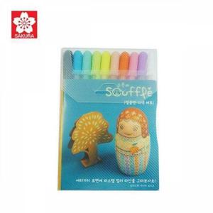 10C 수프레 펜케이스 10색칼라세트 0.8mm 사쿠라