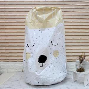 이불 보관 주머니 곰돌이 이불압축팩 수납정리함