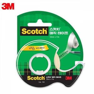 매직 테이프 3M 104 스카치 12mm x11M