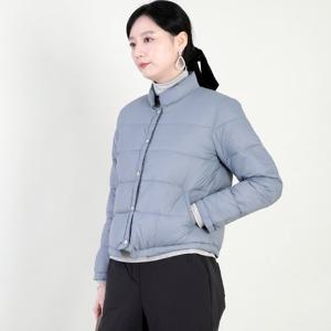 애비뉴투지 엄마옷 카라 경량 오리털 스냅 똑딱이 봄 가을 숏 패딩 J11557