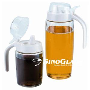 [시노글라스] 원터치 오일병 화이트 500ml 2P세트