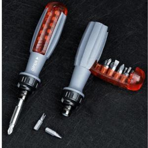 미란다 멀티 원툴 라쳇 드라이버 내장 비트세트 10in1