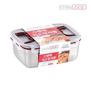 스텐락 원조 김치통 1호 4.8L