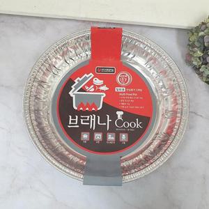 브래나 일회용 원형 직화냄비 3매입