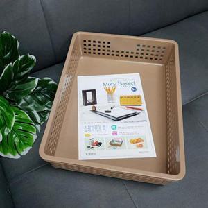 웰빙스토리바스켓 5호 브라운