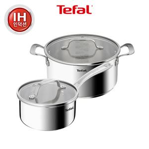 [테팔]인덕션 SS 퍼펙트 레지스트 냄비 2종(편수16+양수24)