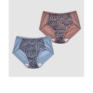 레오파드 부드러운 햄팬티 맥시